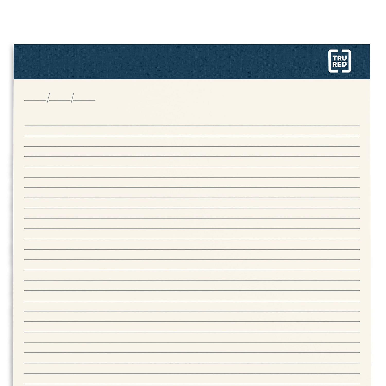 MyOfficeInnovations Notepads 8.5 x 11.75 Wide Ruled Ivory 50 Sheets/Pad 12 Pads/Pack MYO24419928