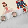 thumbnail image 4 of Manfei Cute Princess Nutcracker Curtains Pack of 2 (42x84 Each) for Girls, Merry Xmas Tree Curtains Blackout, Christmas Gifts Bedroom Curtains, Luxury Home Decor, 4 of 6