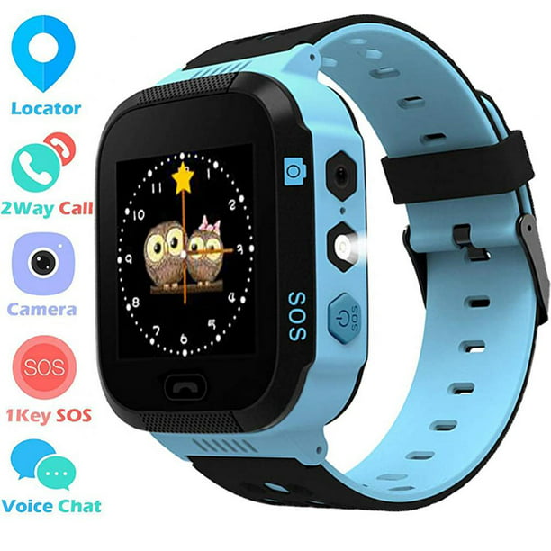 Kids Smart Watch for Boys Girls - Phone Smartwatch with Calls Puzzle Games S0S Camera Video Music Player Clock Children Smart Watch Gifts Kids Age 4-12 (Blue) - Walmart.com