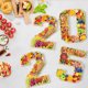 thumbnail image 1 of Bandeja con números para herramientas y mejoras para el hogar, decoración para fiestas navideñas, bandeja para aperitivos de frutas, plato de cena digital, 1 of 5
