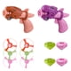 thumbnail image 1 of Luminous Top Spinning disc toy gun, divertidos juguetes voladores al aire libre para niños, 2 pistolas de juguete 6 frisbees 4 tops Zhivalor BST3000739-2, 1 of 6