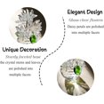 thumbnail image 3 of ABPETE Crystal Clear Daisy Figurines Collectibles Gifts for Women Friends, Small Crystal Blue Flowers with Base Paperweights Decoration for Home Office Tabletop Centerpieces, 3 of 12