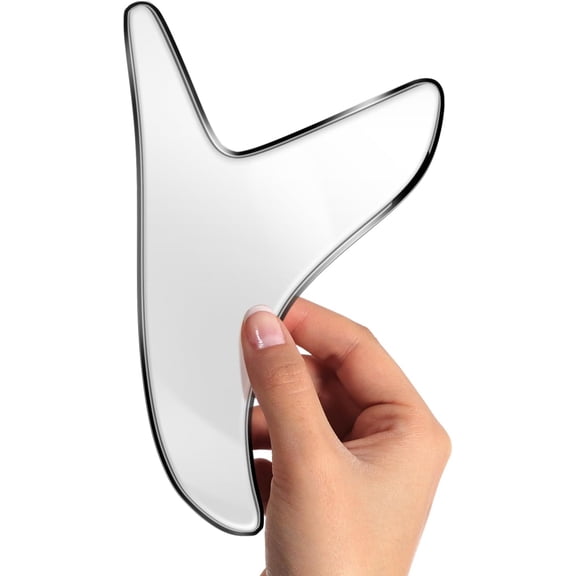 Stainless Steel Gua Sha Muscle Scraper Tool, Myofascial Scraping Tools for Physical Therapy, Facial Skin Care Scraping Massage Tool, Soft Tissue Massage Tool, IASTM Tools…