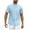 Sky Blue, variant on Ashirexll Mens Button up Shirts Short Sleeve, Big and Tall Shirts for Men, Summer Short Sleeve Turndown Collar Button Shirts with Pocket Casual Tops