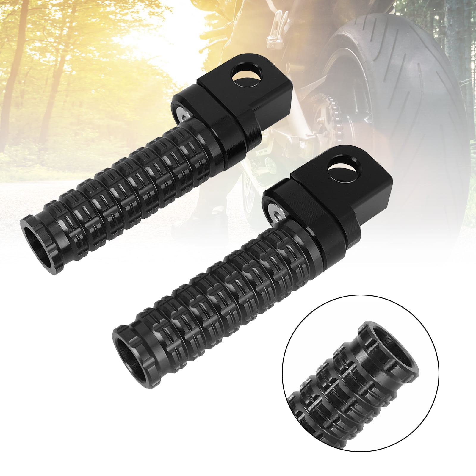 Front Footrests Foot Peg fit for CFMOTO 250SR 400NK 650NK 400GT 650GT