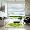 thumbnail image 7 of Ahgly Company Machine Washable Indoor Rectangle Transitional Pistachio Green Area Rugs, 2' x 3', 7 of 7