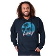 thumbnail image 5 of Lazy Beach Bum Procrastinator Retro Hoodie Sweatshirt Women Men Brisco Brands X, 5 of 6