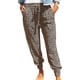 thumbnail image 1 of Pantalones casuales de mujer,Pantalones de mujer Pantalones de salón con estampado de leopardo Pantalones de mujer con estampado de leopardo Salida de alta intensidad, 1 of 6