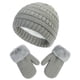 thumbnail image 3 of Conjunto de guantes de gorro para niños, gorro de punto para niños y niñas, además de forro polar, 3 of 5