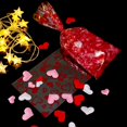 thumbnail image 2 of QUMENEY 100 Pieces Valentine's Day Cellophane Treat Bags Clear Goodies Bags with 100 Pieces Twist Ties for Valentine's Day Party Supplies, 2 of 7