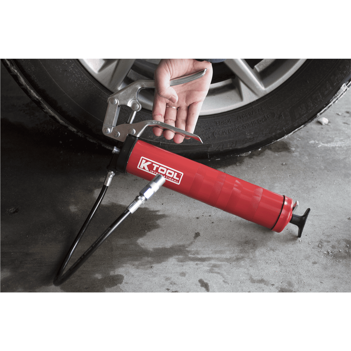 K-Tool KTI73933 HD Pistol Grip Grease Gun 14oz