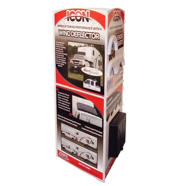 Icon Tri Panel Display