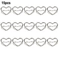 thumbnail image 1 of MYG 15X Numéro de Table stands Numéro Porte-Cartes Clip Table Photo Stand Décor de Mariage, 1 of 9