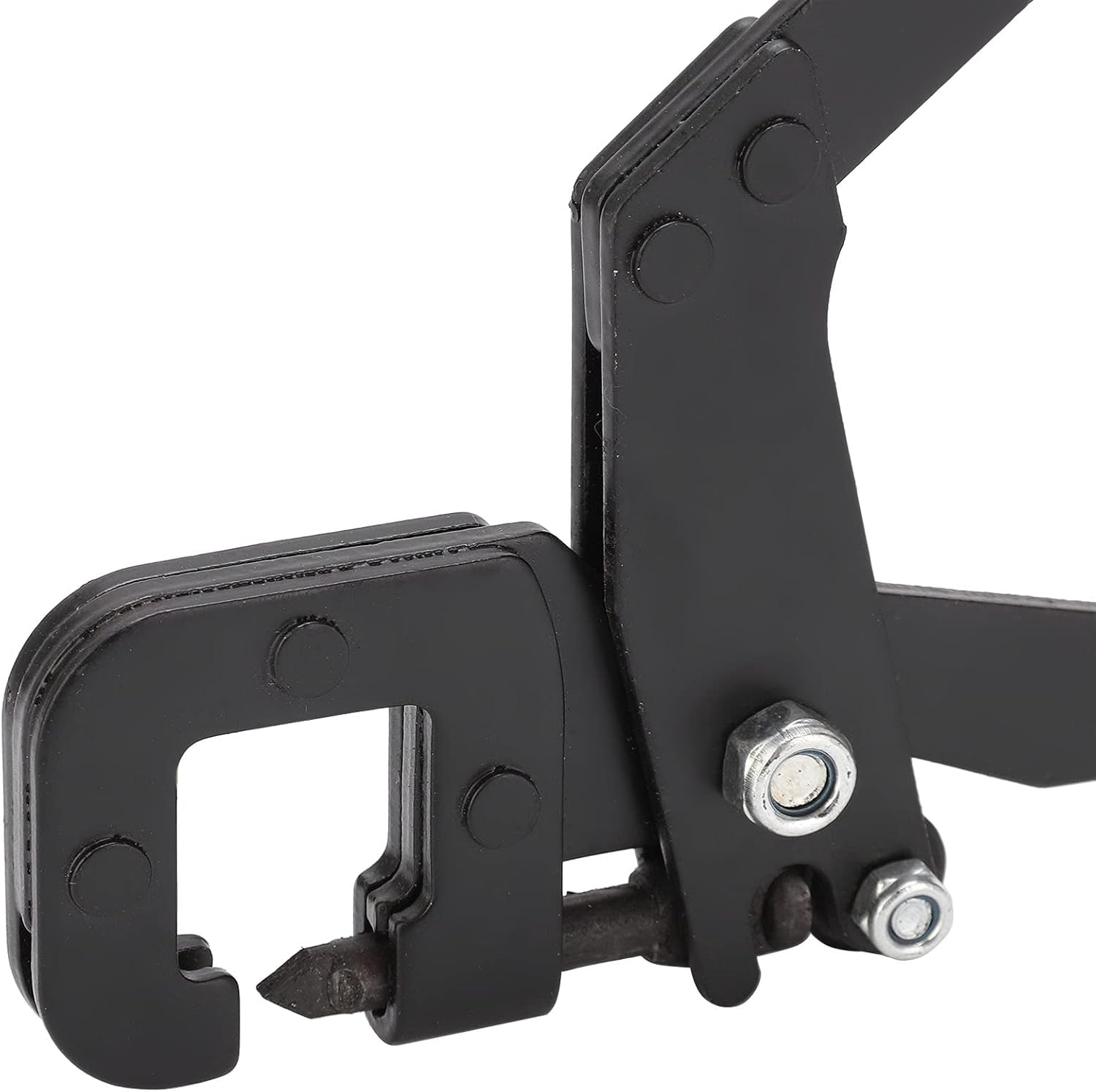 ABCISI 13" Stud Crimper Drywall Tools, Metal Framing Crimping Punch for 0.6-0.8MM Ligh Steel Keel, Ceiling and Drywall Hole Punch Framing Hammer