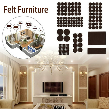 X-PROTECTOR Premium ULTRA LARGE Pack Felt Furniture Pads 181 piece! Felt Pads Furniture Feet ALL SIZES Your Best Wood (Best Hardware Synth For Pads)