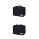 thumbnail image 4 of Jumpingount Bolsa de viaje Compartimiento portátil Organizador de almacenamiento Monedero con cremallera Bolso de gran capacidad Estuche a prueba Negro 2piezas, 4 of 6