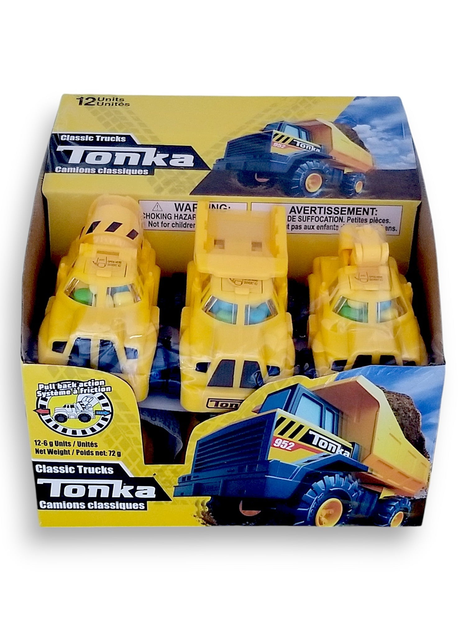 Tonka Classic Toy Trucks, Cement Mixer/ Dump Truck/ Tow Truck