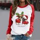 thumbnail image 1 of ICHUANYI Liquidación Moda Mujer Impresión Jersey Tops Manga Larga Cómoda Blusa Sudadera ICHUANYI WER202308245484, 1 of 4