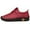 Wine, variant on XIMIN Women Leather Soft Bottom Beef Tendon Loafers Slip-on Orthopedic Shoes Walking Arch Support Sneakers Low Top Lightweight Breathable Running Shoes Comfortable Sneakers