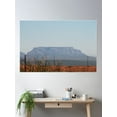 thumbnail image 2 of Table Mountain Poster Wall Art, Modern Wall Decor, 12x18 UNFRAMED, 2 of 3