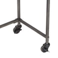 thumbnail image 3 of Tripar Wood Nesting Tables with Casters - Brown Set of 3, 3 of 5