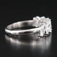 thumbnail image 4 of Bow Jewel 14K White Gold Plated Engagement Rings for Women's - Marquise Cut Excellent 1.67 Ct Diamond Ring For Women's - Six Stone Diamond Rings for Women's - Simple Diamond Rings for Women's, 4 of 7