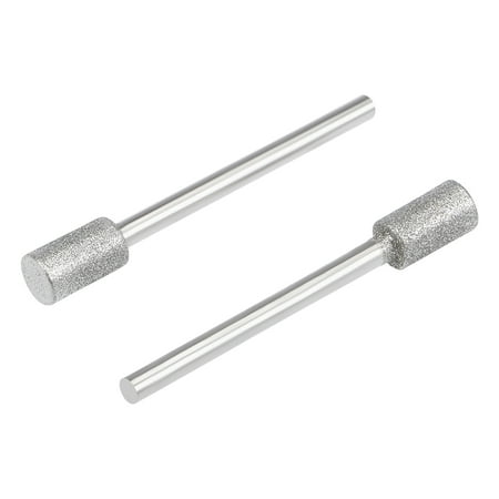 

Diamond Mounted Points 6mm Head 1/8 Inch Shank Grinding Rotary Tool 2pcs