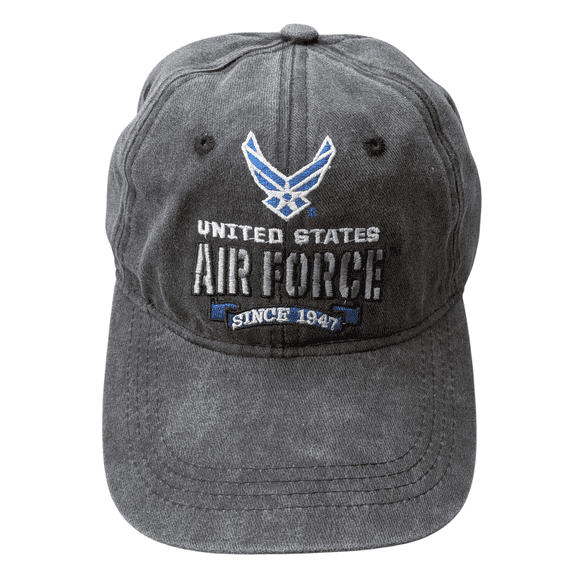 US Air Force Fury Pigmented Black Baseball Cap