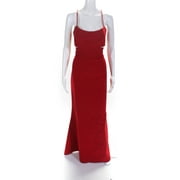 Pre-owned|Jill Jill Stuart Womens Red Cardinal Gown Size 10 10567795