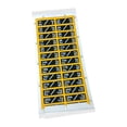 thumbnail image 2 of Etiquetas adhesivas para pesas, entrenamiento de fuerza y ​​resistencia. 5 kg Negro y Amarillo, 2 of 8