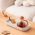 thumbnail image 2 of Drain Tray Plastic Tray for Tea Cup Double-Layer Drain Tea Tray Household Drain Rack Kitchen Tableware Storage, 2 of 5