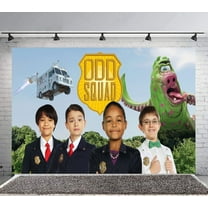 Odd Squad Backdrop Banner Party Supplies Poster Movie Theme Background for Photography Birthday Decorations