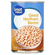 Great Value Great Northern Beans, 15.5 oz Can