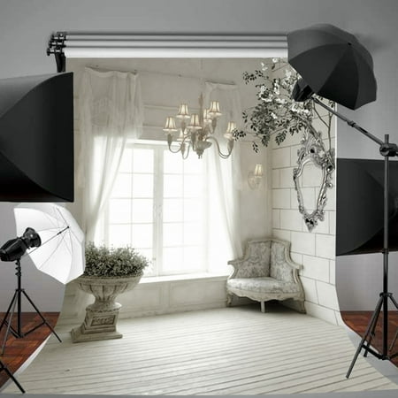 Webcam Background 3x5FT & 5x7FT Studio Photo Photography Backdrops Wedding Christmas Ceremony Photography Backdrop Photo Booth Background Screen Props Valentine Gift ()