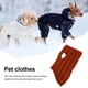 thumbnail image 4 of Ropa Para Perros Traje de gatito de punto de cuello alto de dos patas para decoración de invierno para mascotas (rojo) Likrtyny Libre de BPA, 4 of 6