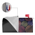 thumbnail image 2 of Naloa Colorful Shells Mailbox Covers Magnetic Post Box Cover Post Letter Box Cover Garden Decor-21x18 in, 2 of 8