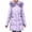 Purple#parka coat women, variant on Brnmxoke Women's Long Winter Thicken Puffer Coat Warm Waterproof Maxi Down Jacket Plush Slim Fit Thicken Parka with Faux Fur Hood