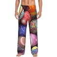 thumbnail image 1 of Balery Easter Eggs1 Pantalones de pijama para hombre, pijama ultraligero, pantalón de descanso-Large, 1 of 6