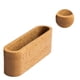 thumbnail image 4 of Soporte de escritorio de madera con ranura para tarjetas de crédito (retro), 4 of 7