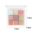 thumbnail image 2 of Paleta de sombras de ojos con purpurina, resistente al agua y de larga duración., 2 of 5