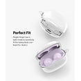 thumbnail image 4 of Ringke Hinge Compatible with Samsung Galaxy Buds 2 Case / Galaxy Buds Pro Case / Galaxy Buds Live Case, Transparent Hard Shell Protective Cover with Keychain Carabiner - Clear, 4 of 11