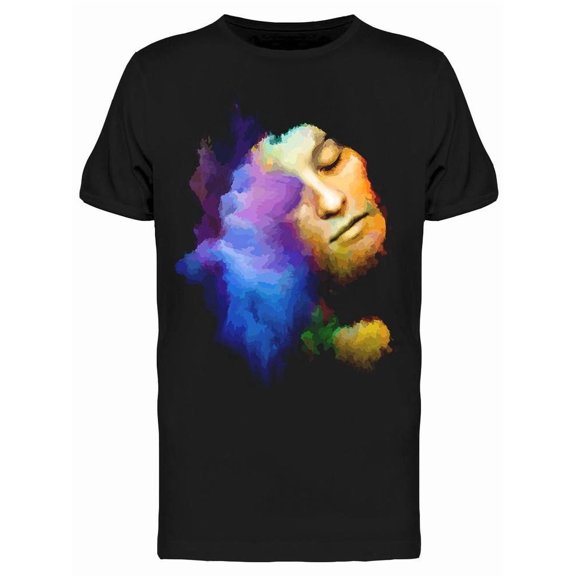 Face Abstract Surreal Female Tee Men's -Image by Shutterstock