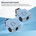 thumbnail image 3 of Interruptor De Límite Del Actuador De émbolo, Interruptor De Viaje Momentáneo 250 V 220 V Carcasa De Plástico De aleación De Zinc Protección IP64 Para Impresora 3D, 3 of 7
