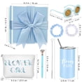 thumbnail image 2 of Conjunto de Regalos para Propuesta de Niña de las Flores Serial 9 Piezas con Vaso Térmico Azul, 2 of 7