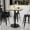 Natural, variant on BizChair 36'' Square Natural Laminate Table Top with 24'' Round Bar Height Table Base