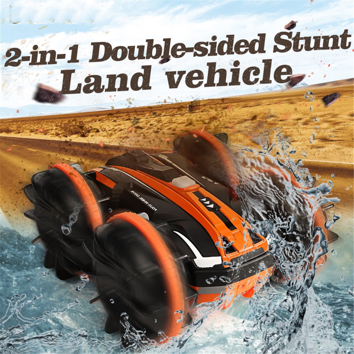 2.4G RC Car Boat Land Water RC, Remote Control Car for Boys Girls