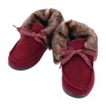 thumbnail image 2 of Isotoner  Microsuede Nelly Moc Bootie Slippers (Women's), 2 of 4