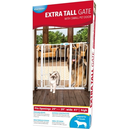 Carlson Pet Products-Extra Tall Walk-through Gate