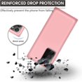 thumbnail image 3 of HAHDAXIA Compatible with Galaxy Note 20 Ultra 5G Case, Liquid Silicone Microfiber Cloth Lining Full Body Cover with Screen & Camera Protection 6.9 inch 2020 (Pink), 3 of 7