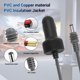 thumbnail image 3 of Cable de AlimentAció del Encendedor de Cigarros DC, Cable de Alimentación del Automóvil de 12 V A 24 V 18AWG Conexión Sin Costura Resistente Al Agua Para Sedánn, 3 of 7